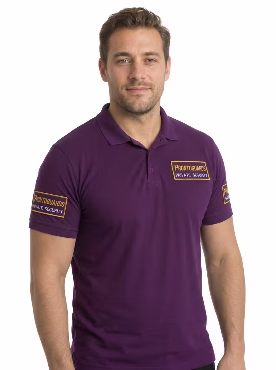 Licensed Pronto Guards security officer in uniform